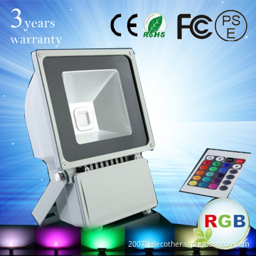 RGB LED Flood Light with Remote Control